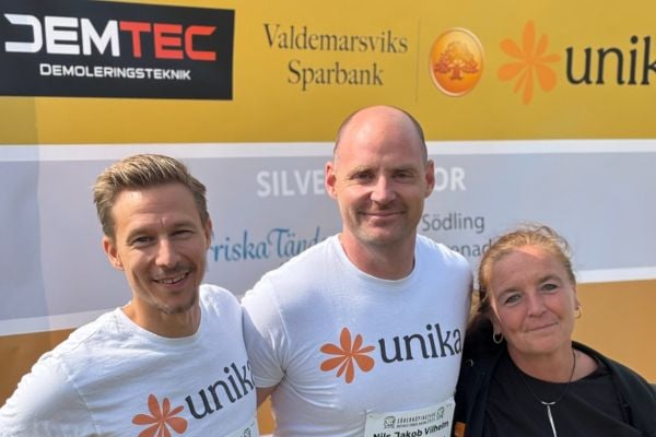 Unikas personal som sprang tillsammans för Prader Willis syndrom.